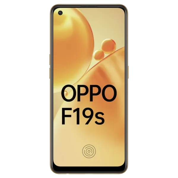 <B>Oppo F19s (Glowing Gold, 6GB RAM, 128 Storage)</B> <b style="color: red;"> (SUPER MINT) JAYNAGAR </b>