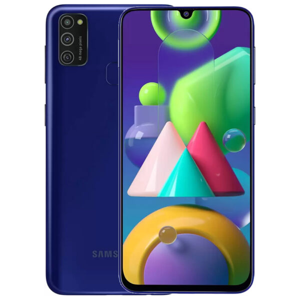 <B>SAMSUNG Galaxy M21 (Midnight Blue, 64 GB)  (4 GB RAM)</B> <b style="color: red;"> (GOOD) </b>