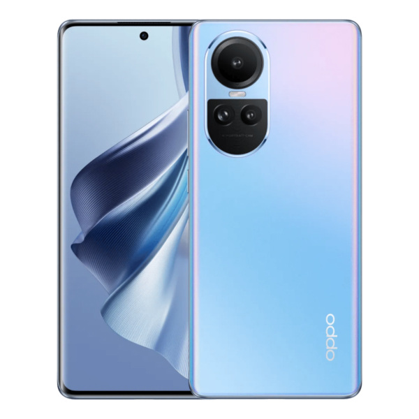 <B>OPPO Reno10 5G (Ice Blue, 256 GB)  (8 GB RAM)</B> <b style="color: red;"> (SUPER MIONT) JAYNAGAR </b>