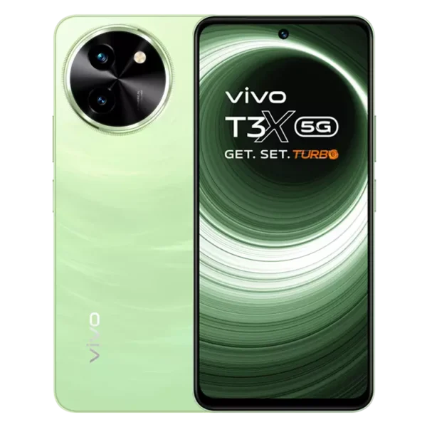 <B>vivo T3x 5G (Celestial Green, 128 GB)  (6 GB RAM)</B> <b style="color: red;"> (SEALED PACKED) </b>