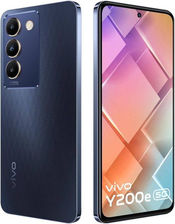 <B>vivo Y200e 5G (Black Diamond, 128 GB)  (8 GB RAM)</B> <b style="color: red;"> (GOOD) JAYNAGAR </b>