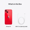 <B>Apple iPhone 14 (RED, 256 GB)🔋88%</B> <b style="color: red;"> (MINT) JAYNAGAR </b>