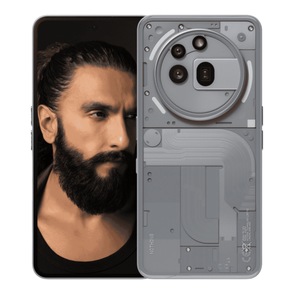 <B>Nothing Phone (3a) Pro (Grey, 128 GB)  (8 GB RAM) </B> <b style="color: red;"> (SEALED PACKED) JAYNAGAR </b>