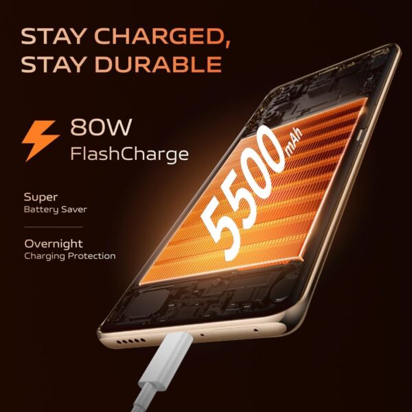 <B>vivo T3 Pro 5G (Sandstone Orange, 256 GB)  (8 GB RAM) </B> <b style="color: red;"> (MINT) JAYNAGAR </b>