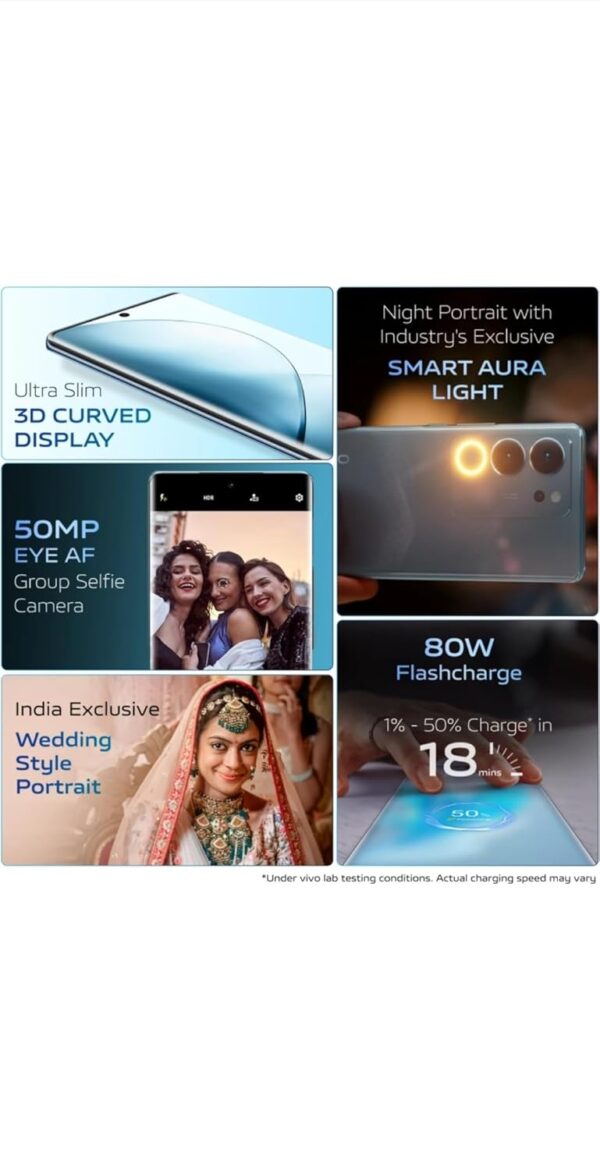 <B> vivo V29 5G (Black, 256 GB)  (12 GB RAM) </B> <b style="color: red;"> (MINT) KOLKATA </b>