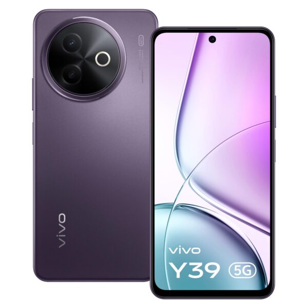 <B>vivo Y39 5G (Lotus Purple, 256 GB)  (8 GB RAM) </B> <b style="color: red;"> (SEALED PACKED) JAYNAGAR </b>