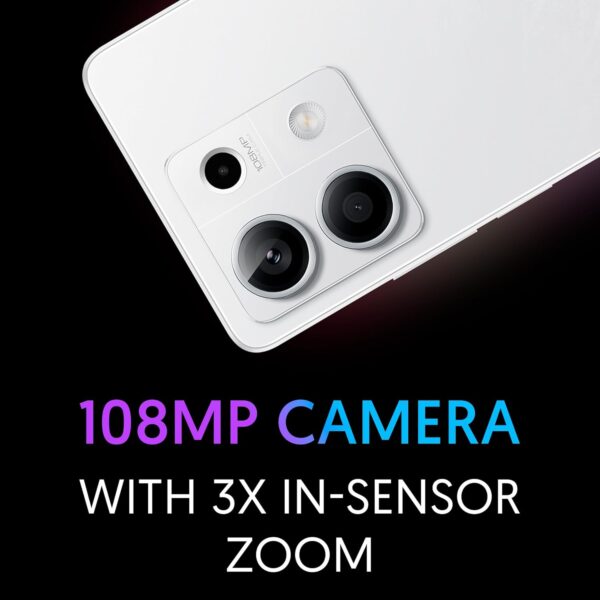 <B>REDMI Note 13 5G (Arctic White, 256 GB)  (8 GB RAM)  </B> <b style="color: red;"> (GOOD) JAYNAGAR </b>
