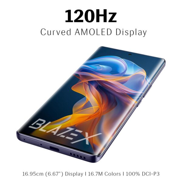 <B>LAVA Blaze X 5G (Starlight Purple, 128 GB)  (8 GB RAM) </B> <b style="color: red;"> (MINT) KOLKATA</b>