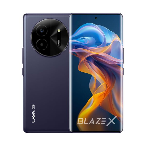 <B>LAVA Blaze X 5G (Starlight Purple, 128 GB)  (8 GB RAM) </B> <b style="color: red;"> (MINT) KOLKATA</b>