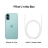 <B>Apple iPhone 16 Plus 🔋100% (Teal, 128 GB) </B> <b style="color: red;"> (MINT) KOLKATA </b>