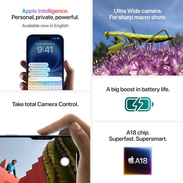<B>Apple iPhone 16 Plus 🔋100% (Teal, 128 GB) </B> <b style="color: red;"> (MINT) KOLKATA </b>