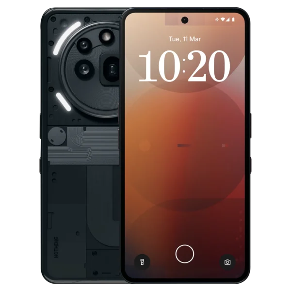 <B>Nothing Phone (3a) Pro (Black, 128 GB)  (8 GB RAM) </B> <b style="color: red;"> (MINT) JAYNAGAR </b>