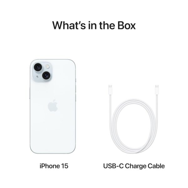 <B>Apple iPhone 15 (Blue, 128 GB) 🔋96% </B> <b style="color: red;"> (SUPER MINT) JAYNAGAR </b>