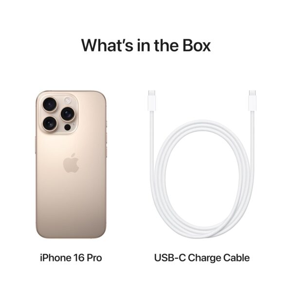 <B> Apple iPhone 16 Pro (Desert Titanium, 256 GB) </B> <b style="color: red;"> (OPEN BOX) JAYNAGAR </b>