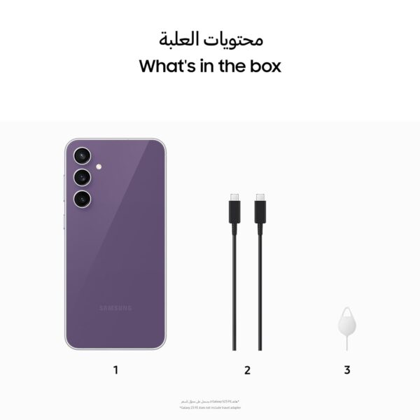<B>Samsung Galaxy S23 FE (Purple, 128 GB)  (8 GB RAM) </B> <b style="color: red;"> (MINT) KOLKATA</b><b style="color: #01569c;"> ☎️9034111121</b>
