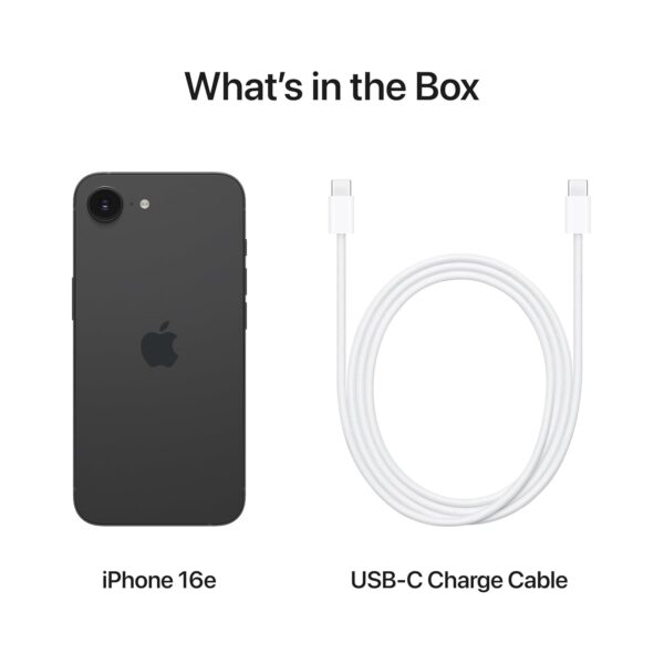 <B>Apple iPhone 16e (Black, 128 GB) 🔋100% </B> <b style="color: red;"> (SUPER MINT) KOLKATA </b>